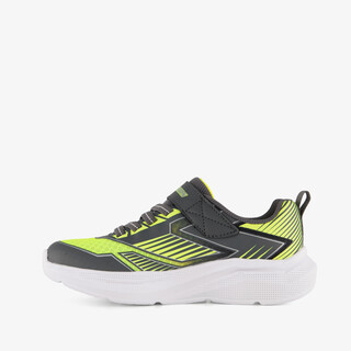 Skechers Microspec Velocity jongens sneakers zwart groen