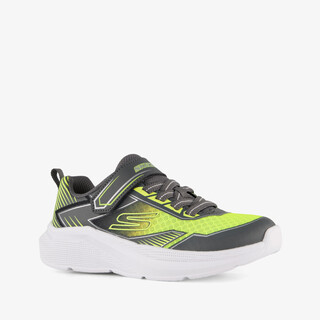 Skechers Microspec Velocity jongens sneakers zwart groen