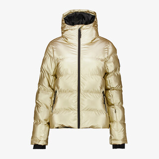 Mountain Peak dames ski-jas goud 8000 mm waterkolom