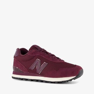 New Balance 515 suède dames sneaker bordeauxrood