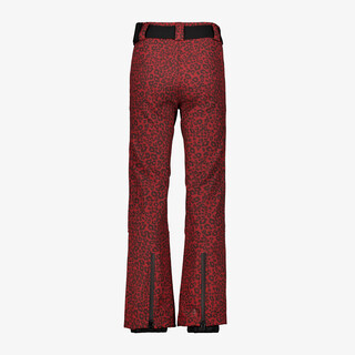 Mountain Peak dames skibroek rood 8000 mm waterkolom