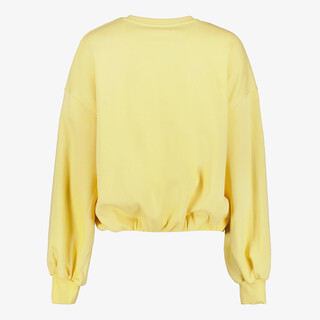 TwoDay cropped dames sweater botergeel