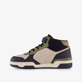 Levi's Dereck Mid hoge jongens sneaker blauw wit