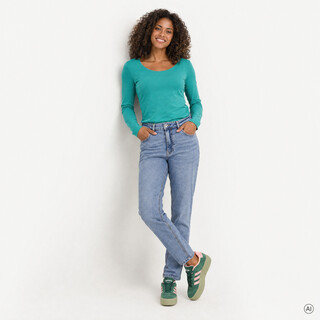 TwoDay dames basic longsleeve shirt groen