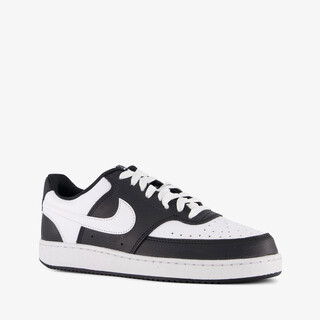 Nike Court Vision Low dames sneakers zwart wit