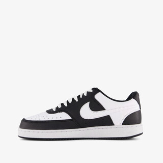 Nike Court Vision Low dames sneakers zwart wit