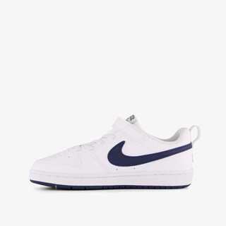 Nike Court Bordough Low jongens sneakers wit blauw