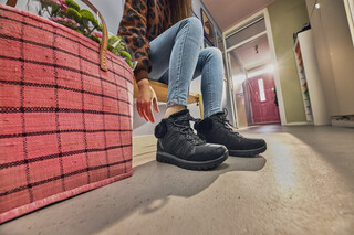 Skechers Slip-ins Graceful dames boots zwart