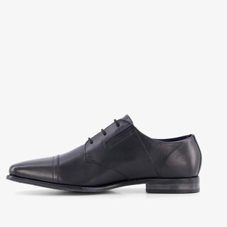 Bugatti leren heren veterschoenen zwart