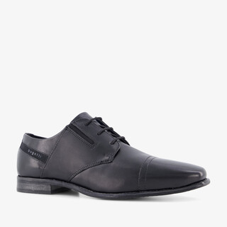 Bugatti leren heren veterschoenen zwart
