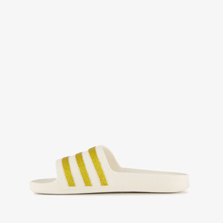 Adidas Adilette Aqua dames badslippers wit goud