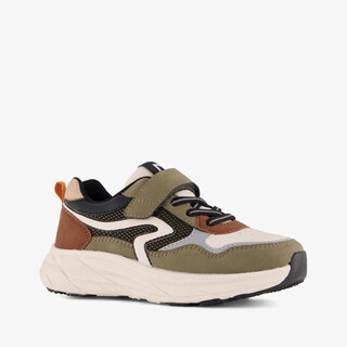 Blue Box jongens sneakers groen bruin