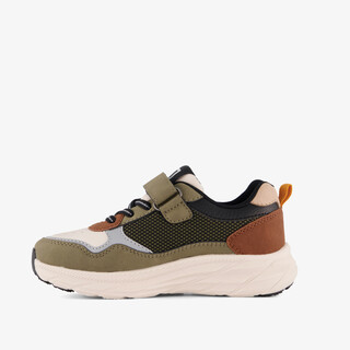 Blue Box jongens sneakers groen bruin