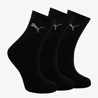 Puma Crew kinder sokken 3 paar zwart