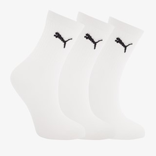 Puma Crew kinder sokken 3 paar wit