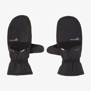 Mountain Peak dames pro softshell skiwanten zwart