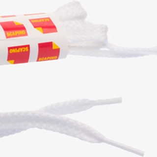 Witte veters plat 150 cm