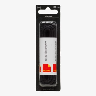 Zwarte veters 120 cm