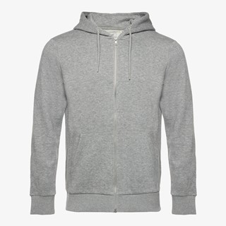 Produkt heren sweatvest grijs