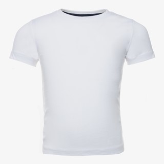 Unsigned basic jongens T-shirt wit