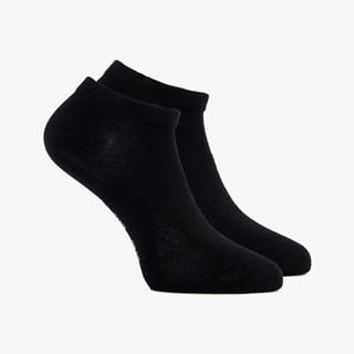 2 paar bamboe sneakersokken zwart