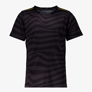 Dutchy Dry kinder voetbal T-shirt zwart