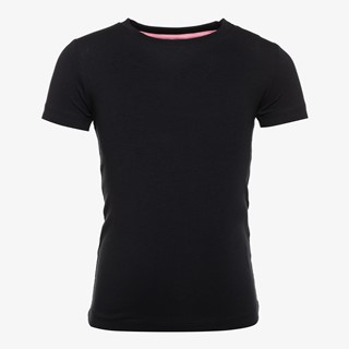 TwoDay meisjes basic T-shirt zwart