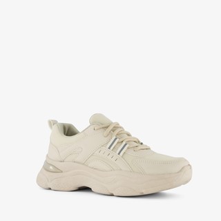Blue Box dames dad sneakers beige