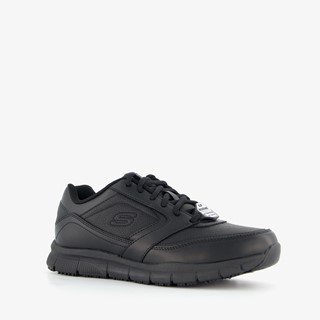 Skechers Relaxed Fit Nampa werkschoenen zwart