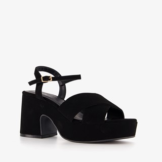 ONLY Shoes dames sandalen met hak zwart