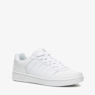 K-Swiss Court Palisades leren heren sneakers wit
