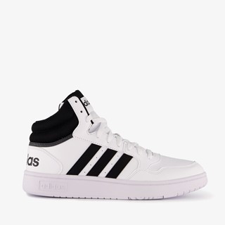 Adidas Hoops 3.0 Mid heren sneakers wit zwart online bestellen | Scapino