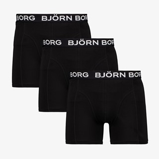 Bjorn Borg heren boxershorts zwart 3 pack online bestellen | Scapino