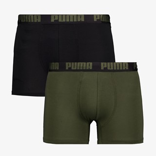 Puma Everyday Basic Boxer 2 pack groen
