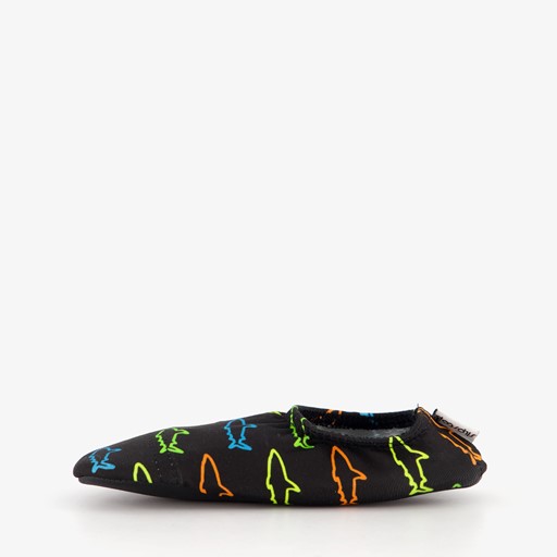 Kinder schoenen zwart neon