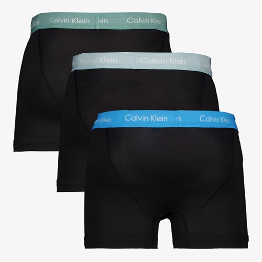 Heren boxershorts 3 paar zwart