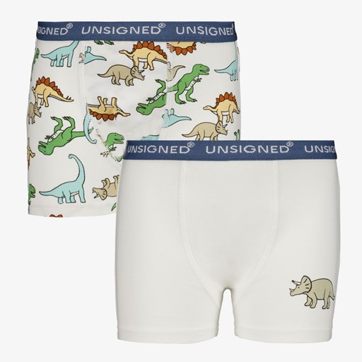 2-pack jongens boxershorts dino