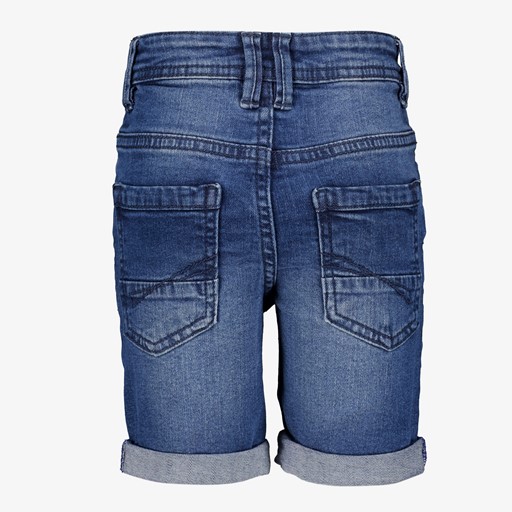 Jongens denim short donkerblauw