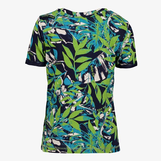 Jongens T-shirt met bladeren print