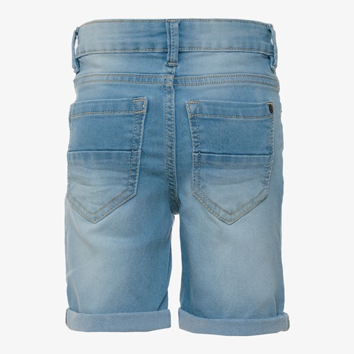 Jongens denim short lichtblauw
