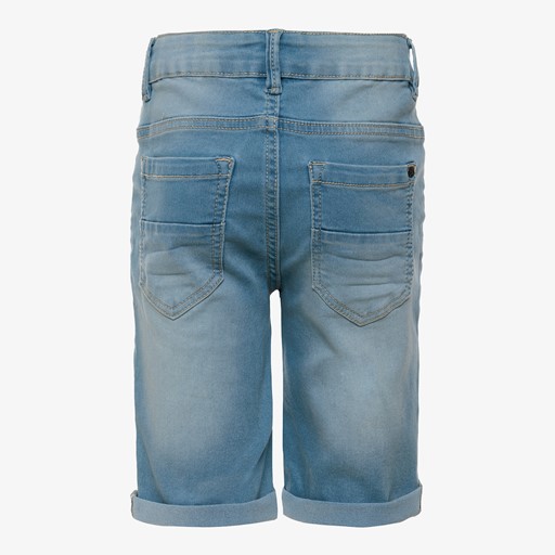 Jongens denim short lichtblauw