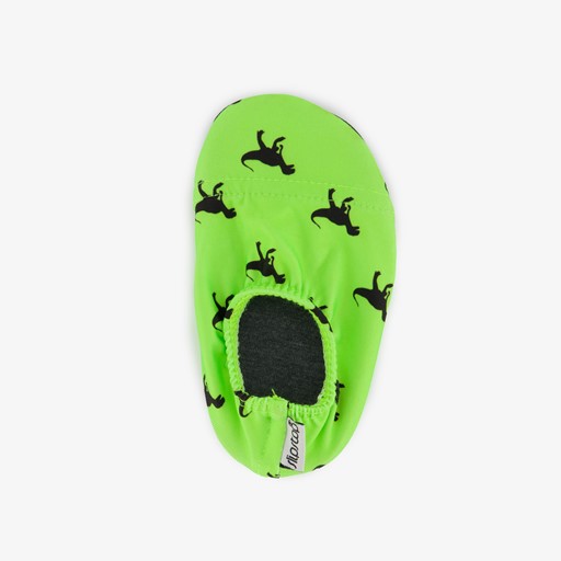 Kinder schoenen groen met dino