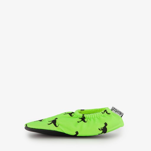 Kinder schoenen groen met dino