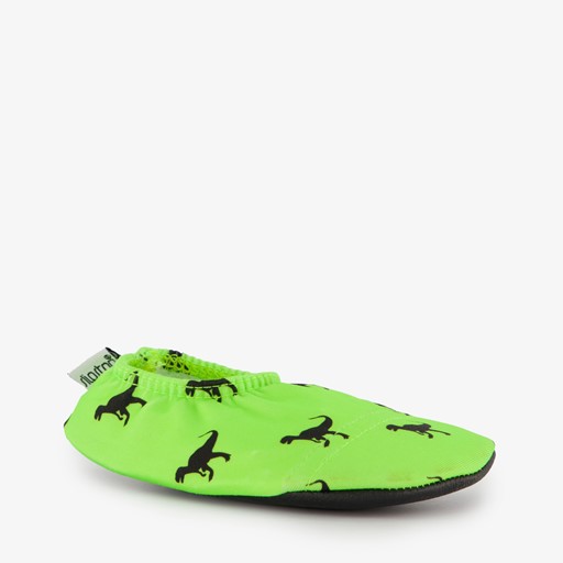 Kinder schoenen groen met dino