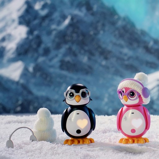 Rescue pinguïn roze