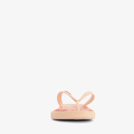 Kinder teenslippers met bloemenprint
