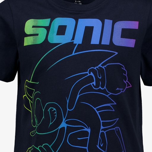 Unisgned jongens T-shirt met Sonic