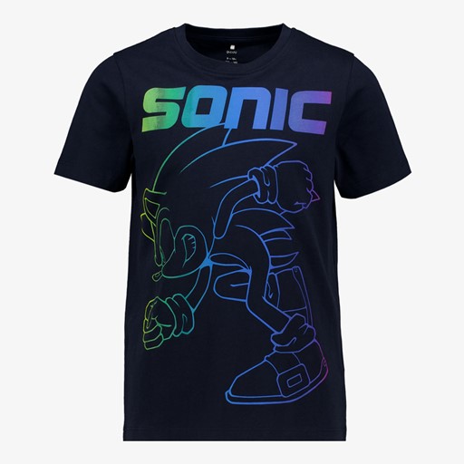 Unisgned jongens T-shirt met Sonic