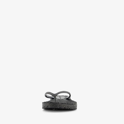 Dames teenslippers zwart
