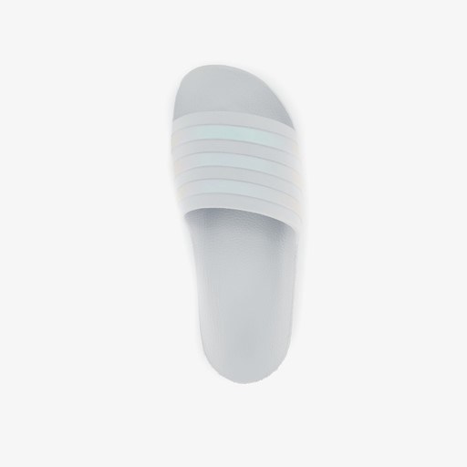 Adilette dames badslippers grijs